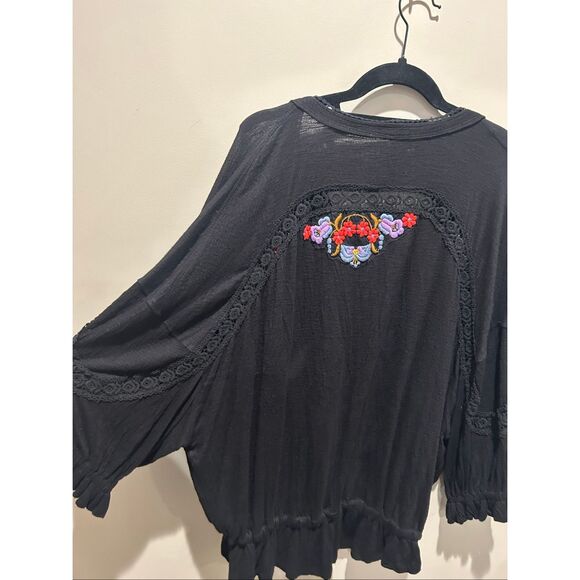 Free People Sarafina Embroidered Top - Picture 9 of 10